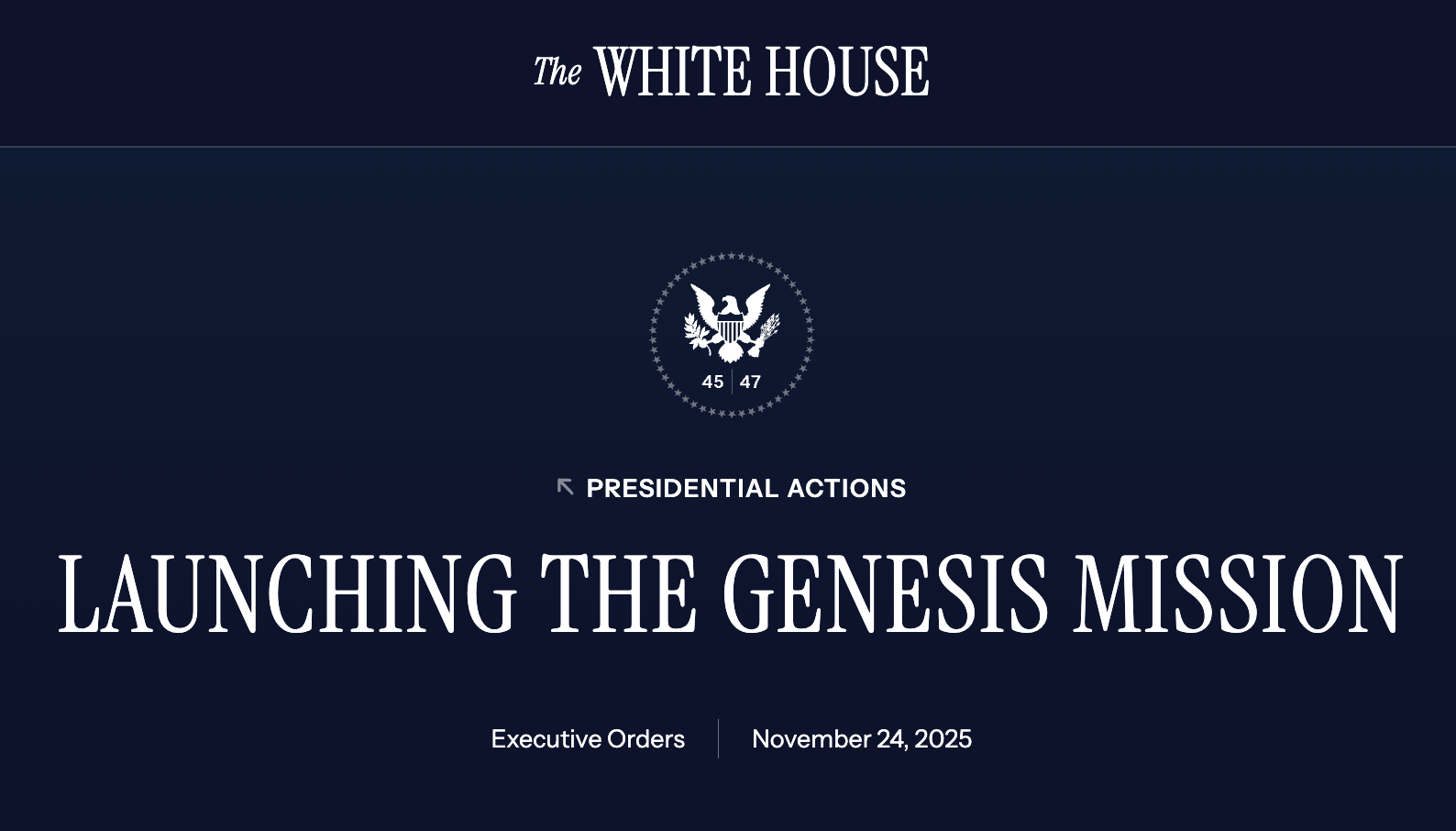 NetChoice Applauds President Trump’s Genesis Mission for AI Research ...